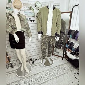 NWOT Next Level Brand Malibu Bomber Jacket